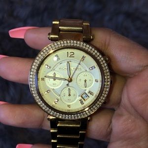 Michael Kors gold watch